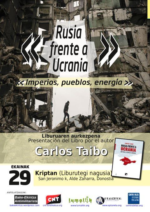 Presentación del libro: «Rusia frente a Ucrania. Imperios, pueblos, energía»