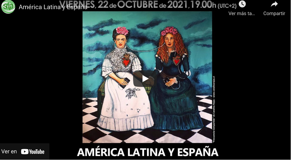 Cartel del evento "América Latina y España"