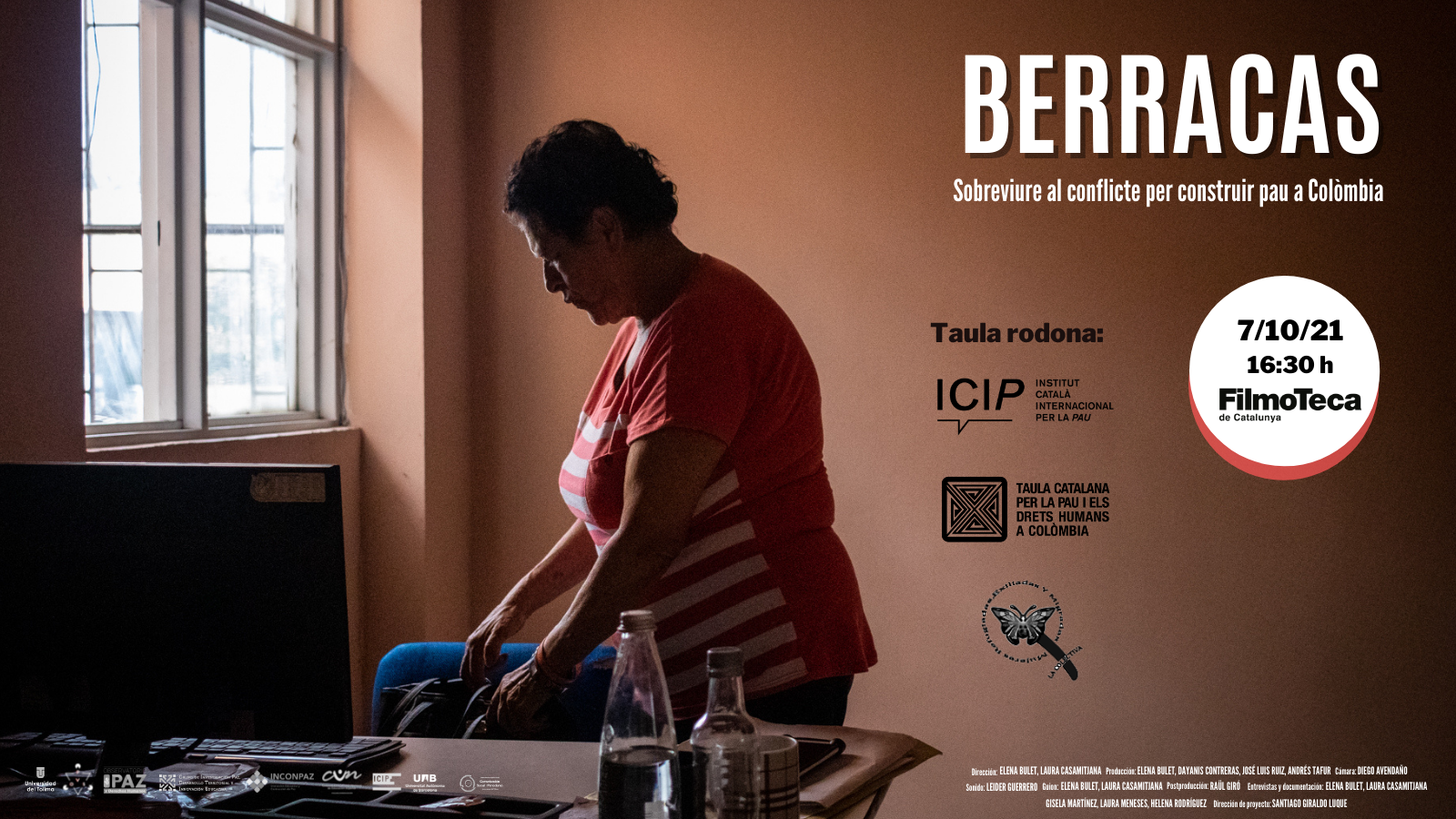 Cartel de presentación del proyecto Berracas