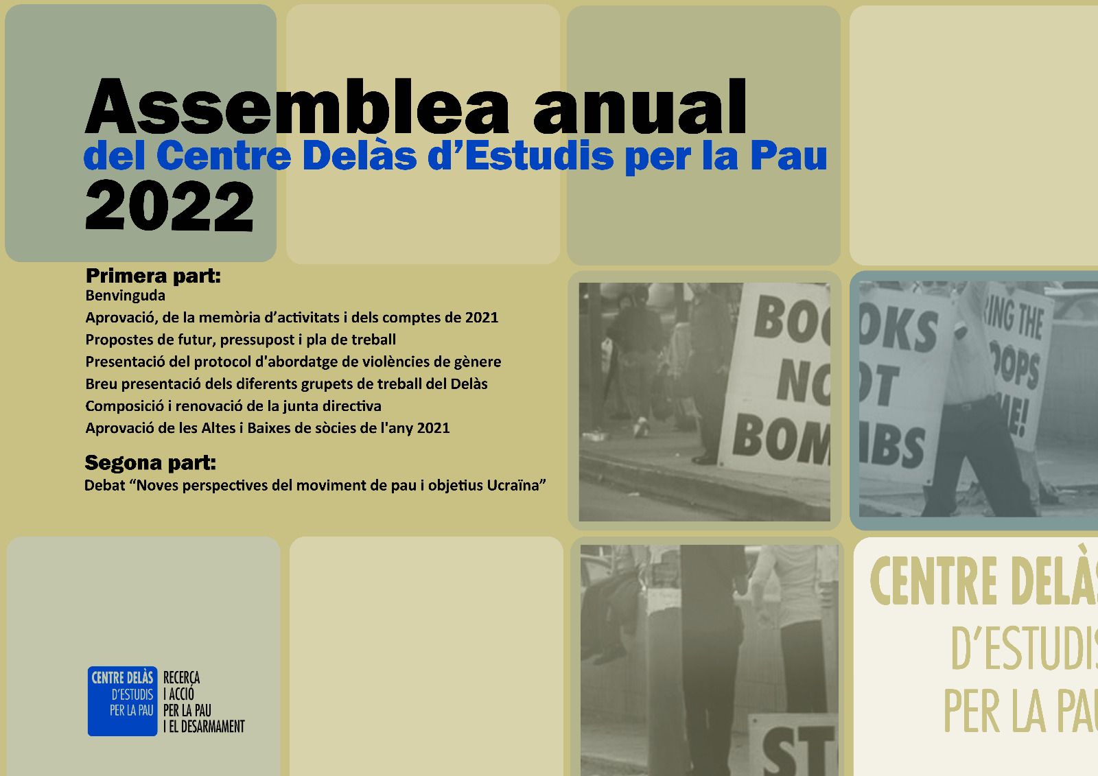  Asamblea Ordinaria Anual 2022 del Centre Delàs 