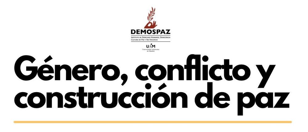 Pacifistapp Recursos Seminario Género Conflictos Y Construcción De Paz